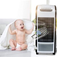 Creazy 4 in 1 Air Cooler Black With Remote Control Fan Humidifier and Air Freshener - B07G9C51D9